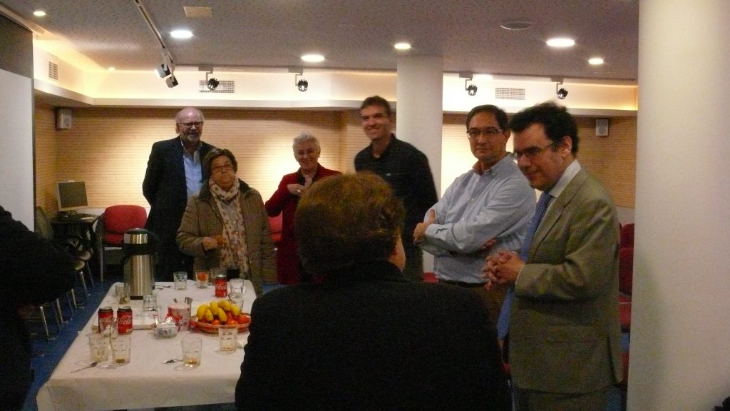 Visita de Ismael Sanz, Director General de Becas y Ayudas de Educación de Comunidad de Madrid